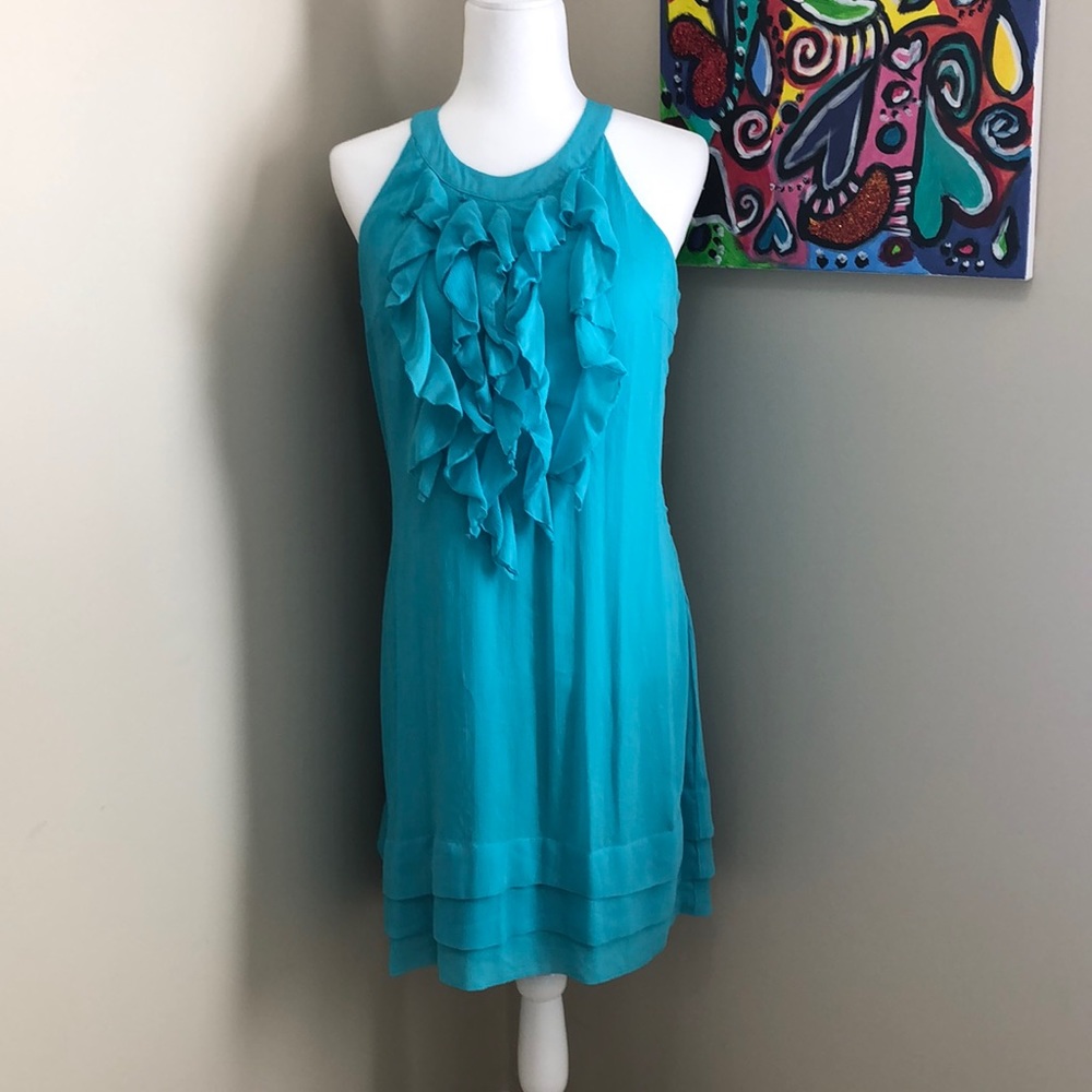 Turquoise dress size 10